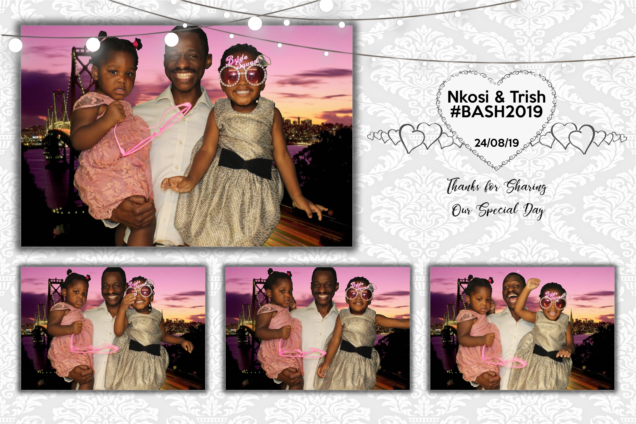 Nkosi & Trish's Wedding  | View more photos from the event at images.mobile-photo-booth.com/u/MobilePhotoBoothUK/Nkosi-Trishs-Wedding